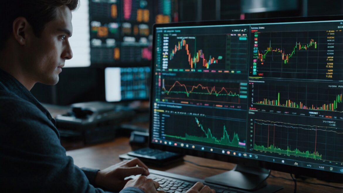 AlphaQuantum X9 dashboard displaying real-time stock and crypto predictions