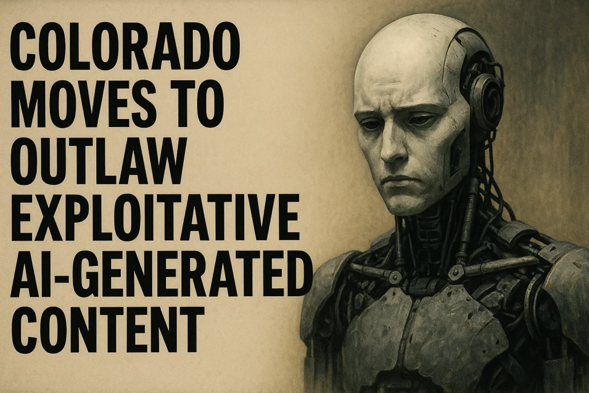 Colorado Moves to Outlaw Exploitative AI-Generated Content