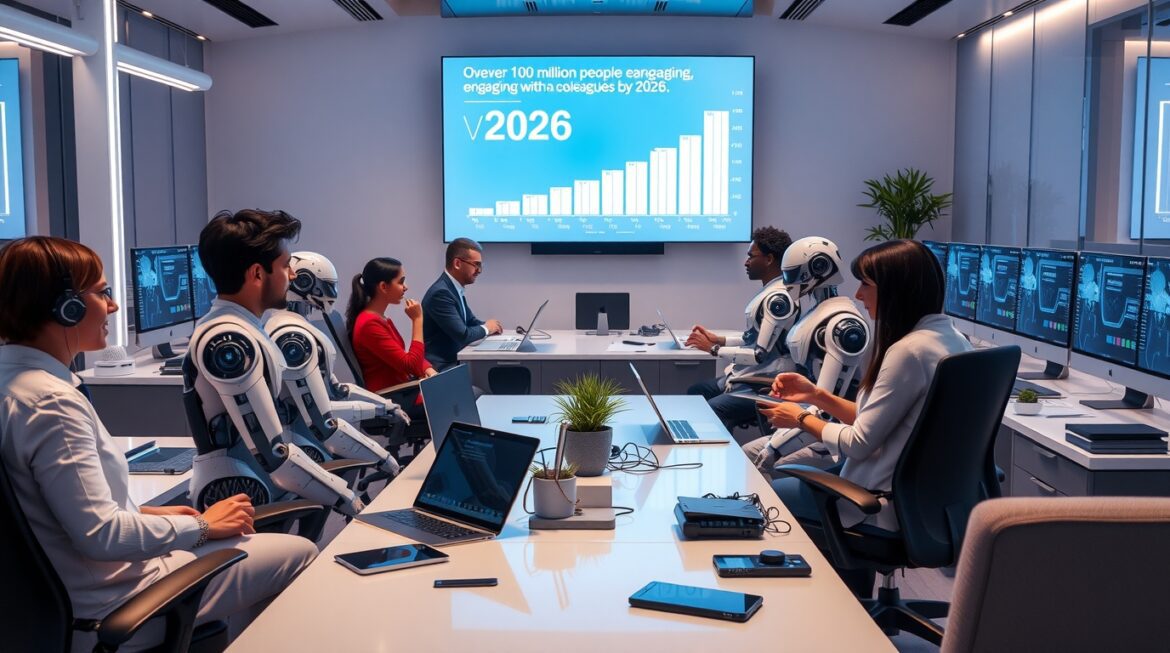 Gartner Forecasts Over 100 Million People Engaging with AI Colleagues by 2026: A New Era of Work Begins