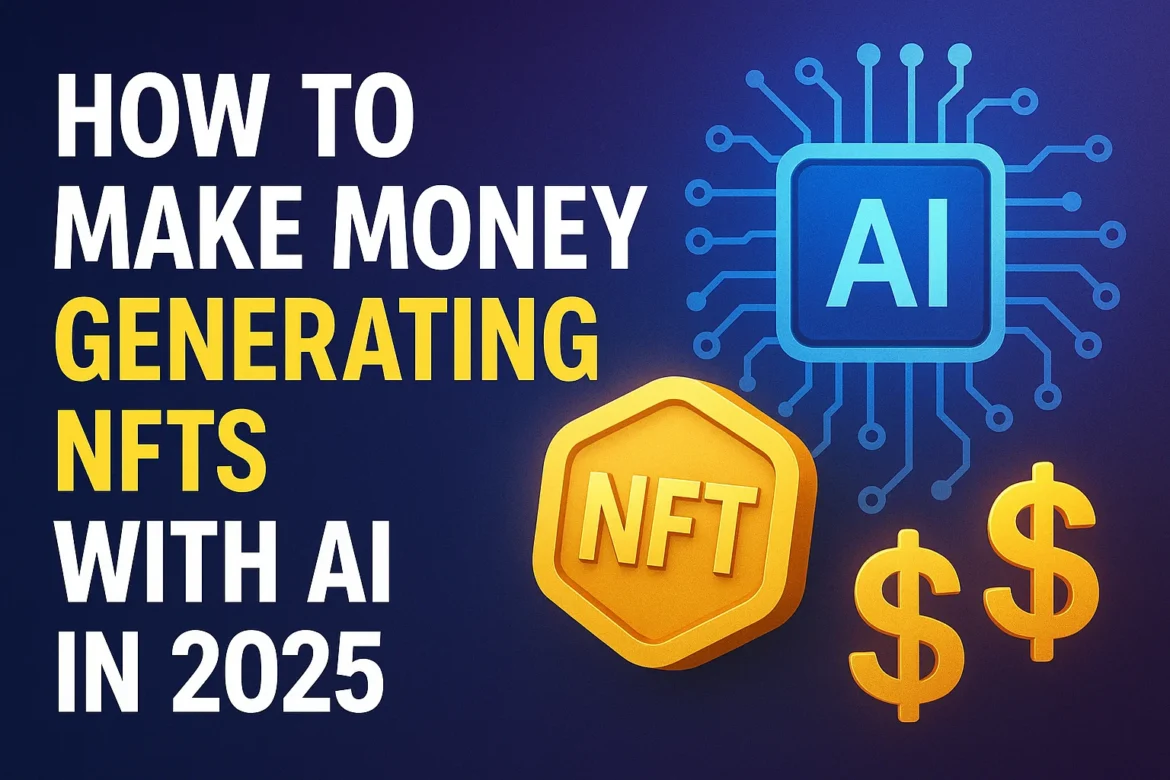 make money generating NFTs with AI, AI NFT creation, how to sell NFTs 2025, passive income with NFTs, best AI tools for NFT art, NFT royalties 2025, how to use AI for NFTs, AI art for NFTs, minting NFTs 2025, NFT marketing strategies USA