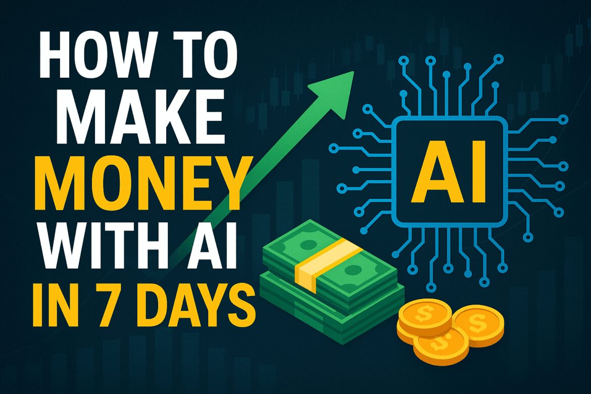 How to Make Money with AI in 7 Days