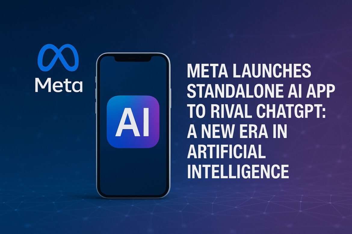 ​Meta Launches Standalone AI App to Rival ChatGPT A New Era in Artificial Intelligence​