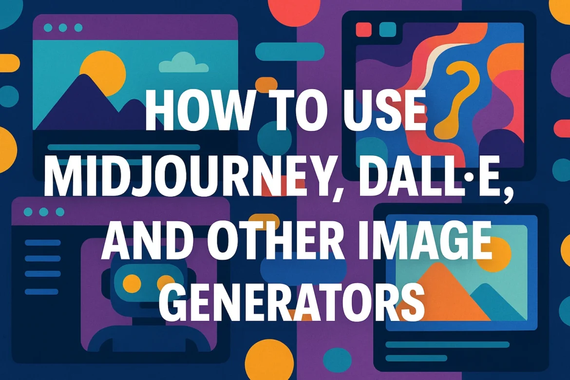 How to Use Midjourney, DALL·E, and Other Image Generators