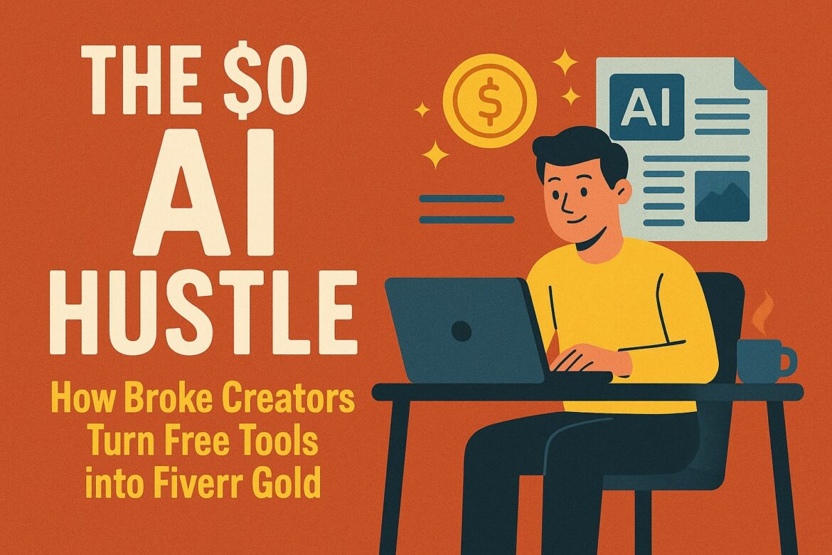 The $0 AI Hustle: How Broke Creators Turn Free Tools into Fiverr Gold